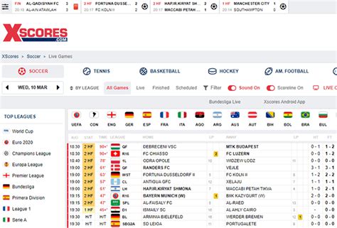 xscores live football.